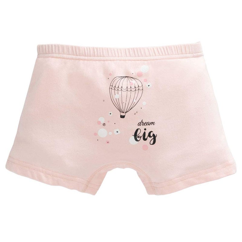 Core Pretty Little Girls Cotton Boy Shorts Underpants - Soft Breathable Toddler Panties & Undies for 9-10 Years, Comfortable Princess Underwear, Pack of 4 (Dressgirl) - Image 2